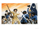 Lord Cornwallis is Forced to Surrender at Yorktown Giclee Print by Angus Mcbride