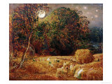 Harvest Moon Giclee Print by Samuel Palmer