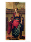 St. Catherine of Alexandria Giclee Print by Fernando Yanez De Almedina