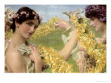 When Flowers Return Giclee Print by Sir Lawrence Alma-Tadema