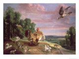 The Hawk and the Hen Giclee Print by Frans Snyders Or Snijders