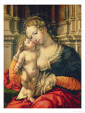 The Virgin and Child, c.1527 reproduction procédé giclée par Peter Mabuse