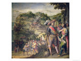 The Reconquest of St. Kitts, 1629 Giclee Print by Felix Castello