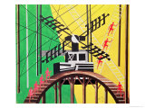 Stage Design, 1926 Giclee Print by Alexandra Exter
