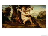 Cupid in a Landscape, c.1510 reproduction procédé giclée par Giovanni Antonio Bazzi Sodoma