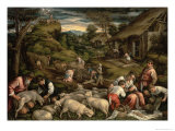 Summer, 1576 reproduction procédé giclée par Francesco Bassano