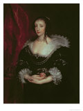 Queen Henrietta Maria Giclée-Druck von Sir Anthony Van Dyck