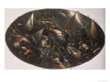 The Venetians Capturing Padua reproduction procédé giclée par Francesco Bassano