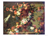 Abundance of Fruit and Flowers Giclee Print by Jean-baptiste Belin De Fontenay