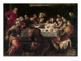The Last Supper Giclee Print by Jacopo Robusti Tintoretto