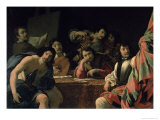 The Friend's Reunion Giclee Print by Eustache Le Sueur