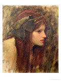Study For a Naiad Giclee Print by John William Waterhouse