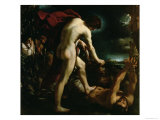 Apollo Flaying Marsyas, c.1618 Lámina giclée por Guercino