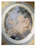 Pulcinella on a Swing, 1797 Giclée-tryk af Giandomenico Tiepolo Pulcinella on a Swing, 1797 Giclée-tryk af Giandomenico Tiepolo