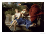 Susanna and the Elders, 1751 reproduction procédé giclée par Pompeo Girolamo Batoni