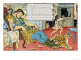 Jack et le haricot magique reproduction procédé giclée par Walter Crane