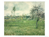 Meadow at Eragny, 1885 reproduction procédé giclée par Camille Pissarro