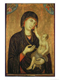 Crevole Madonna, c.1284 Reproduction procédé giclée par Duccio di Buoninsegna 