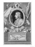 Canute the Great Lámina giclée por George Vertue