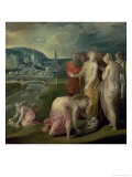 The Finding of Moses Reproduction procédé giclée par Nicolò dell' Abate