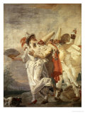 Pulcinella in Love, c.1793 Giclee Print by Giandomenico Tiepolo