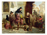 Alms For the Poor Giclee Print by Robert Kemm