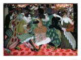 The Morte-Saison in Paris, 1913 Giclee Print by Boris Dmitrievich Grigoriev