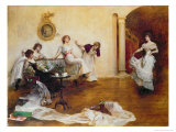 Silks and Satins, 1900 Giclée-Druck von Albert Chevallier Tayler