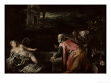 Susanna and the Elders, 1585 Giclee Print by Jacopo Bassano