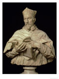 Bust of Cardinal P.S. Zacchia Rondanini reproduction procédé giclée par Alessandro Algardi