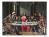 The Supper at Emmaus Wydruk giclee autor Giovanni Bellini The Supper at Emmaus Wydruk giclee autor Giovanni Bellini