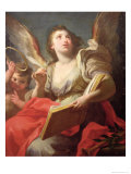 Allegory of Fame Giclée-tryk af Sebastiano Conca Allegory of Fame Giclée-tryk af Sebastiano Conca