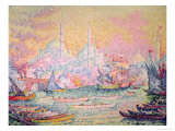 Istanbul, 1907 reproduction procédé giclée par Paul Signac