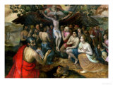 Allegory of the Trinity Reproduction procédé giclée par Frans Floris