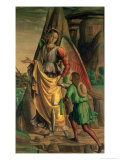 Tobias and the Angel Giclee Print by Giovanni Santi Or Sanzio