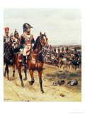 General of the First Empire reproduction procédé giclée par Jean-Baptiste Edouard Detaille