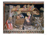 The Nativity, the Life of the Virgin and the Sacred Girdle, Cappella Dell Sacra Cintola reproduction procédé giclée par Agnolo Gaddi