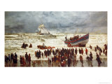 The Lifeboat, 1873 Giclee Print by William Lionel Wyllie