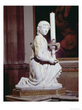 Angel Holding a Candle Giclee Print by Luca Della Robbia