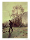The Labourer Impressão giclée por Joaquim Vayreda