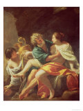 Lot and His Daughters, c.1630 Impressão giclée por Simon Vouet Lot and His Daughters, c.1630 Impressão giclée por Simon Vouet