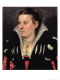 Portrait of a Lady Giclee Print by Giovanni Battista Moroni