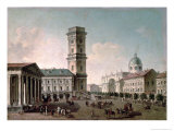 View of Nevsky Prospekt, St. Petersburg, 1810-20 Giclée-Druck von Timofei Alexeyevich Vasiliev