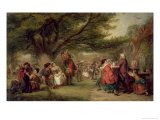 Village Merrymaking Giclee Print by William Powell Frith