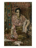 The Fortune Teller, 1895 Giclee Print by Mikhail Aleksandrovich Vrubel
