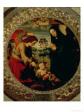 La Sainte Famille reproduction procédé giclée par Mariotto Albertinelli