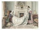 Nearly Done, Published 1898 Giclee Print by Walter Dendy Sadler