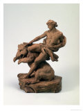 Athlete with a Bear, 1735 Giclee Print by Edme Bouchardon