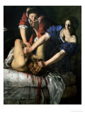 Judith and Holofernes Giclée-tryk af Artemisia Gentileschi