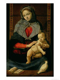 Madonna and Child with a Dove Lámina giclée por Piero di Cosimo